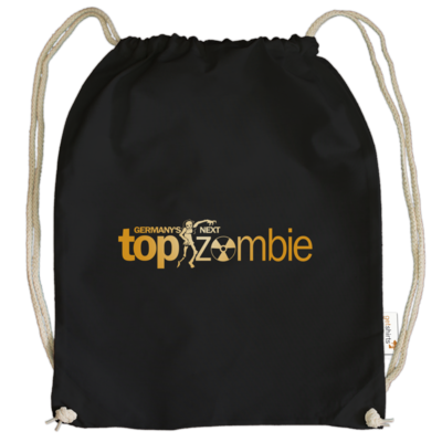 Motiv: Cotton Gymsac - Germanys Next TopZombie - bestimme auf Wunsch Details wie Produkt, Grösse, Farbe und Position selbst ! Motiv: Cotton Gymsac - Germanys Next TopZombie