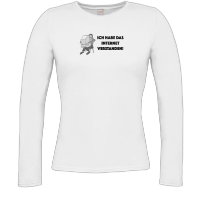 Motiv: Longsleeve Damen FAIR WEAR - verstanden - bestimme auf Wunsch Details wie Produkt, Grösse, Farbe und Position selbst ! Motiv: Longsleeve Damen FAIR WEAR - verstanden