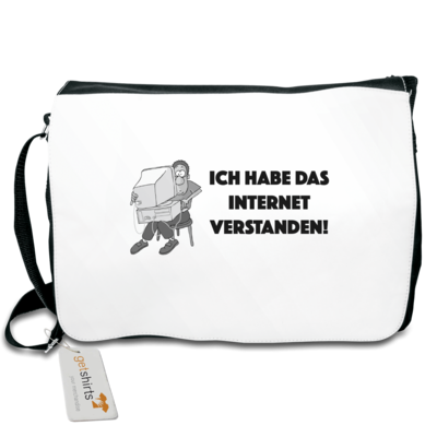 Motiv: Schultertasche - verstanden - bestimme auf Wunsch Details wie Produkt, Grösse, Farbe und Position selbst ! Motiv: Schultertasche - verstanden