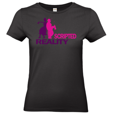 Motiv: T-Shirt Damen Premium FAIR WEAR - Scripted Reality - bestimme auf Wunsch Details wie Produkt, Grösse, Farbe und Position selbst ! Motiv: T-Shirt Damen Premium FAIR WEAR - Scripted Reality