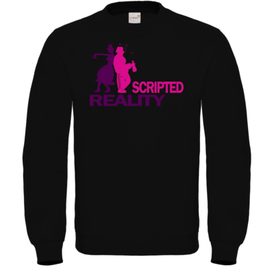 Motiv: Sweatshirt FAIR WEAR - Scripted Reality - bestimme auf Wunsch Details wie Produkt, Grösse, Farbe und Position selbst ! Motiv: Sweatshirt FAIR WEAR - Scripted Reality