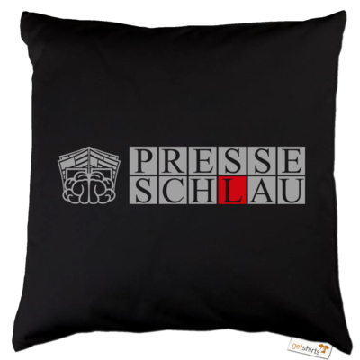 Motiv: Kissen Baumwolle - Presseschlau 2 - bestimme auf Wunsch Details wie Produkt, Grösse, Farbe und Position selbst ! Motiv: Kissen Baumwolle - Presseschlau 2