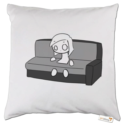 Motiv: Kissen - DarkViktory Couch Woman - bestimme auf Wunsch Details wie Produkt, Grösse, Farbe und Position selbst ! Motiv: Kissen - DarkViktory Couch Woman