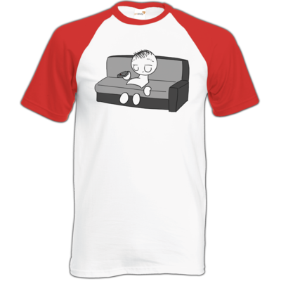 Motiv: Baseball-T FAIR WEAR - DarkViktory Couchman - bestimme auf Wunsch Details wie Produkt, Grösse, Farbe und Position selbst ! Motiv: Baseball-T FAIR WEAR - DarkViktory Couchman