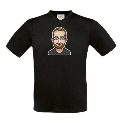 Motiv: T-Shirt V-Neck FAIR WEAR - Lars - bestimme auf Wunsch Details wie Produkt, Grösse, Farbe und Position selbst ! Motiv: T-Shirt V-Neck FAIR WEAR - Lars