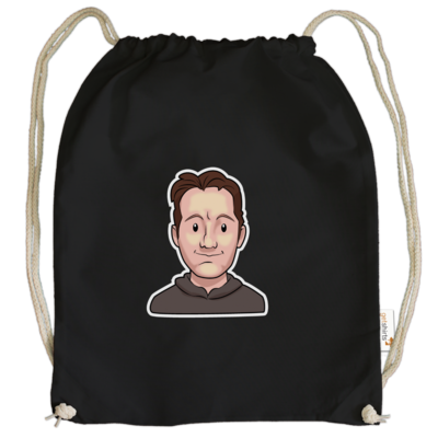Motiv: Cotton Gymsac - Julian - bestimme auf Wunsch Details wie Produkt, Grösse, Farbe und Position selbst ! Motiv: Cotton Gymsac - Julian