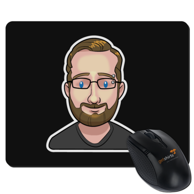 Motiv: Mousepad Textil - Lars - bestimme auf Wunsch Details wie Produkt, Grösse, Farbe und Position selbst ! Motiv: Mousepad Textil - Lars