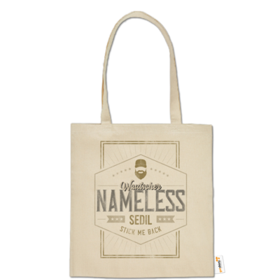 Motiv: Baumwolltasche - Nameless - bestimme auf Wunsch Details wie Produkt, Grösse, Farbe und Position selbst ! Motiv: Baumwolltasche - Nameless