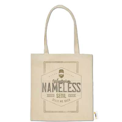 Motiv: Baumwolltasche - Nameless - bestimme auf Wunsch Details wie Produkt, Grösse, Farbe und Position selbst ! Motiv: Baumwolltasche - Nameless