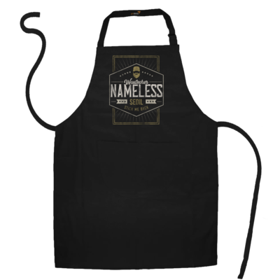 Motiv: Schürze - Nameless - bestimme auf Wunsch Details wie Produkt, Grösse, Farbe und Position selbst ! Motiv: Schürze - Nameless