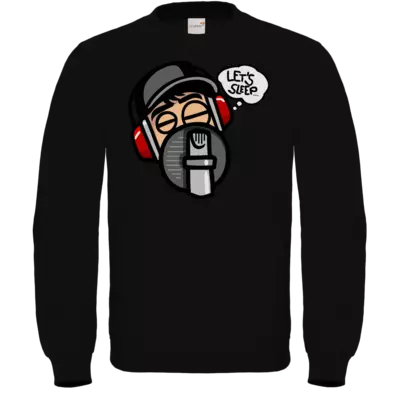 Motiv: Sweatshirt FAIR WEAR - Lets sleep - bestimme auf Wunsch Details wie Produkt, Grösse, Farbe und Position selbst ! Motiv: Sweatshirt FAIR WEAR - Lets sleep