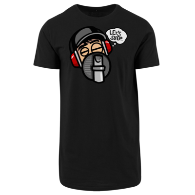Motiv: Shaped Long Tee - Lets sleep - bestimme auf Wunsch Details wie Produkt, Grösse, Farbe und Position selbst ! Motiv: Shaped Long Tee - Lets sleep