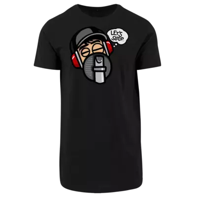 Motiv: Shaped Long Tee - Lets sleep - bestimme auf Wunsch Details wie Produkt, Grösse, Farbe und Position selbst ! Motiv: Shaped Long Tee - Lets sleep