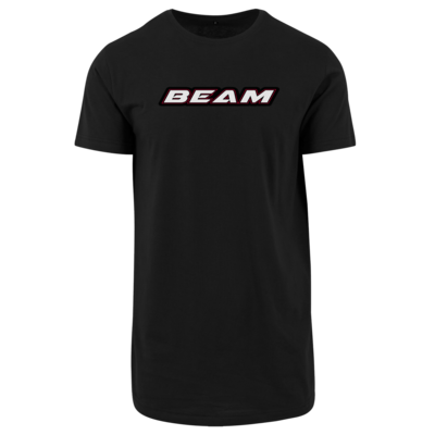 Motiv: Shaped Long Tee - Beam Logo - bestimme auf Wunsch Details wie Produkt, Grösse, Farbe und Position selbst ! Motiv: Shaped Long Tee - Beam Logo