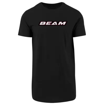 Motiv: Shaped Long Tee - Beam Logo - bestimme auf Wunsch Details wie Produkt, Grösse, Farbe und Position selbst ! Motiv: Shaped Long Tee - Beam Logo