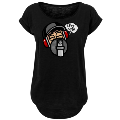 Motiv: Ladies Long Slub Tee - Lets sleep - bestimme auf Wunsch Details wie Produkt, Grösse, Farbe und Position selbst ! Motiv: Ladies Long Slub Tee - Lets sleep