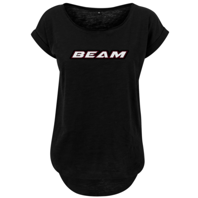 Motiv: Ladies Long Slub Tee - Beam Logo - bestimme auf Wunsch Details wie Produkt, Grösse, Farbe und Position selbst ! Motiv: Ladies Long Slub Tee - Beam Logo