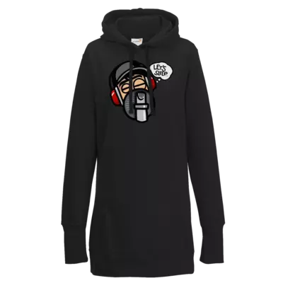 Motiv: Lady Longline Hoodie - Lets sleep - bestimme auf Wunsch Details wie Produkt, Grösse, Farbe und Position selbst ! Motiv: Lady Longline Hoodie - Lets sleep