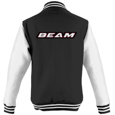 Motiv: College Jacke - Beam Logo - bestimme auf Wunsch Details wie Produkt, Grösse, Farbe und Position selbst ! Motiv: College Jacke - Beam Logo