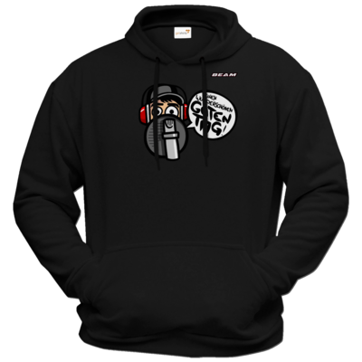 Motiv: Hoodie Premium FAIR WEAR - Guten Tag - bestimme auf Wunsch Details wie Produkt, Grösse, Farbe und Position selbst ! Motiv: Hoodie Premium FAIR WEAR - Guten Tag