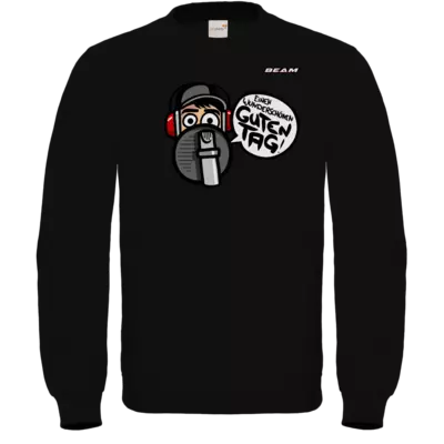 Motiv: Sweatshirt FAIR WEAR - Guten Tag - bestimme auf Wunsch Details wie Produkt, Grösse, Farbe und Position selbst ! Motiv: Sweatshirt FAIR WEAR - Guten Tag