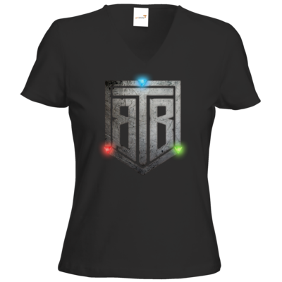 Motiv: T-Shirts Damen V-Neck FAIR WEAR - BEAT THE BEAM - bestimme auf Wunsch Details wie Produkt, Grösse, Farbe und Position selbst ! Motiv: T-Shirts Damen V-Neck FAIR WEAR - BEAT THE BEAM
