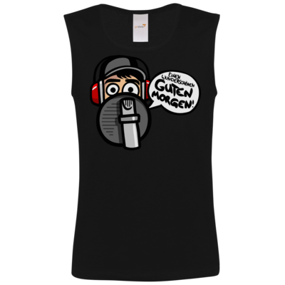 Motiv: Athletic Vest FAIR WEAR - Guten Morgen - bestimme auf Wunsch Details wie Produkt, Grösse, Farbe und Position selbst ! Motiv: Athletic Vest FAIR WEAR - Guten Morgen