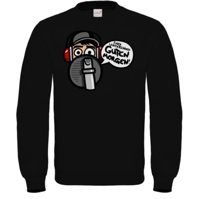 Motiv: Sweatshirt FAIR WEAR - Guten Morgen - bestimme auf Wunsch Details wie Produkt, Grösse, Farbe und Position selbst ! Motiv: Sweatshirt FAIR WEAR - Guten Morgen