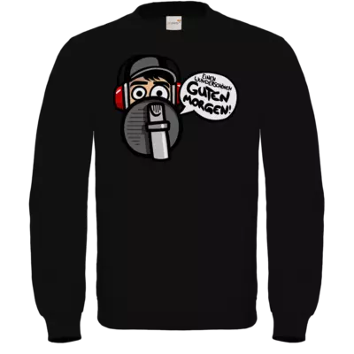 Motiv: Sweatshirt FAIR WEAR - Guten Morgen - bestimme auf Wunsch Details wie Produkt, Grösse, Farbe und Position selbst ! Motiv: Sweatshirt FAIR WEAR - Guten Morgen