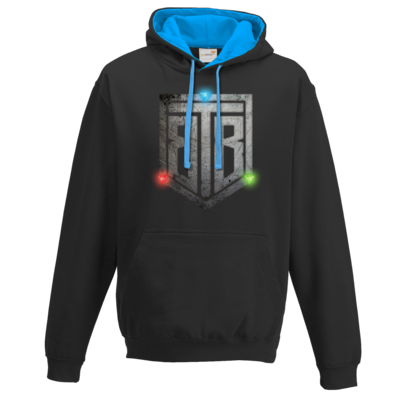 Motiv: Two-Tone Hoodie - BEAT THE BEAM - bestimme auf Wunsch Details wie Produkt, Grösse, Farbe und Position selbst ! Motiv: Two-Tone Hoodie - BEAT THE BEAM