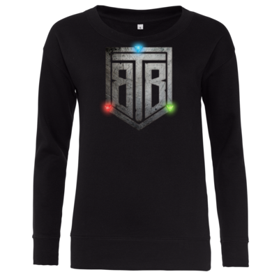 Motiv: Girlie Crew Sweatshirt - BEAT THE BEAM - bestimme auf Wunsch Details wie Produkt, Grösse, Farbe und Position selbst ! Motiv: Girlie Crew Sweatshirt - BEAT THE BEAM