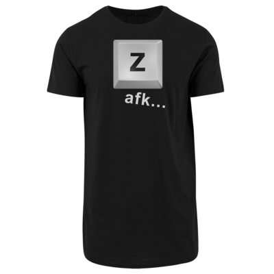 Motiv: Shaped Long Tee - Taste Z - bestimme auf Wunsch Details wie Produkt, Grösse, Farbe und Position selbst ! Motiv: Shaped Long Tee - Taste Z