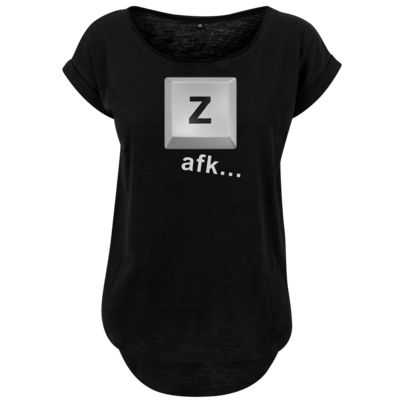 Motiv: Ladies Long Slub Tee - Taste Z - bestimme auf Wunsch Details wie Produkt, Grösse, Farbe und Position selbst ! Motiv: Ladies Long Slub Tee - Taste Z