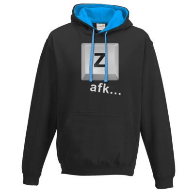 Motiv: Two-Tone Hoodie - Taste Z - bestimme auf Wunsch Details wie Produkt, Grösse, Farbe und Position selbst ! Motiv: Two-Tone Hoodie - Taste Z
