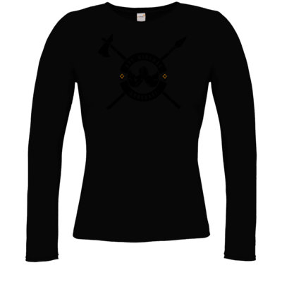 Motiv: Longsleeve Damen FAIR WEAR - Annunaki dunkel - bestimme auf Wunsch Details wie Produkt, Grösse, Farbe und Position selbst ! Motiv: Longsleeve Damen FAIR WEAR - Annunaki dunkel