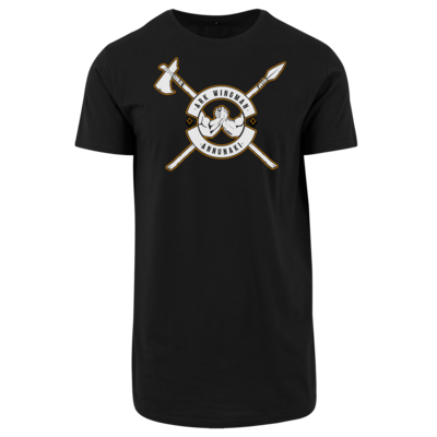 Motiv: Shaped Long Tee - Annunaki hell - bestimme auf Wunsch Details wie Produkt, Grösse, Farbe und Position selbst ! Motiv: Shaped Long Tee - Annunaki hell