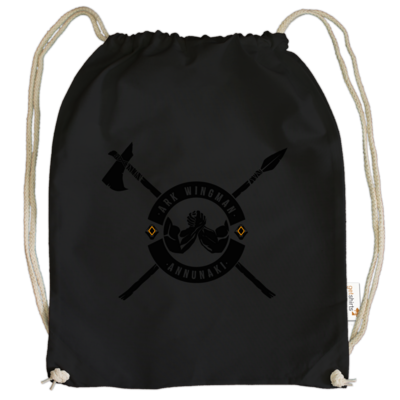 Motiv: Cotton Gymsac - Annunaki dunkel - bestimme auf Wunsch Details wie Produkt, Grösse, Farbe und Position selbst ! Motiv: Cotton Gymsac - Annunaki dunkel