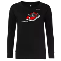 Motiv: Girlie Crew Sweatshirt - Maus - bestimme auf Wunsch Details wie Produkt, Grösse, Farbe und Position selbst ! Motiv: Girlie Crew Sweatshirt - Maus