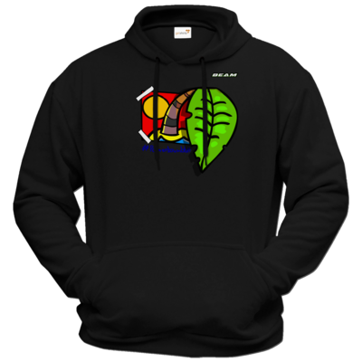 Motiv: Hoodie Premium FAIR WEAR - Palmenbaumblatt - bestimme auf Wunsch Details wie Produkt, Grösse, Farbe und Position selbst ! Motiv: Hoodie Premium FAIR WEAR - Palmenbaumblatt