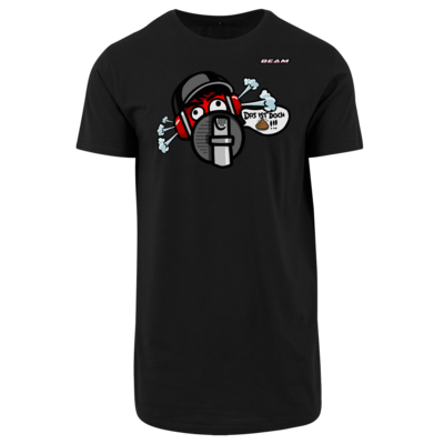Motiv: Shaped Long Tee - Rage - bestimme auf Wunsch Details wie Produkt, Grösse, Farbe und Position selbst ! Motiv: Shaped Long Tee - Rage