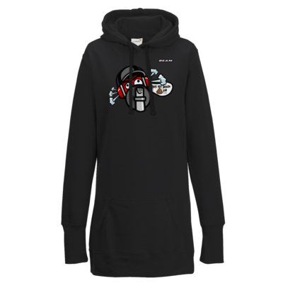 Motiv: Lady Longline Hoodie - Rage - bestimme auf Wunsch Details wie Produkt, Grösse, Farbe und Position selbst ! Motiv: Lady Longline Hoodie - Rage