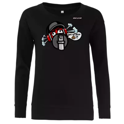 Motiv: Girlie Crew Sweatshirt - Rage - bestimme auf Wunsch Details wie Produkt, Grösse, Farbe und Position selbst ! Motiv: Girlie Crew Sweatshirt - Rage