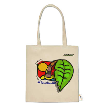 Motiv: Baumwolltasche - Palmenbaumblatt - bestimme auf Wunsch Details wie Produkt, Grösse, Farbe und Position selbst ! Motiv: Baumwolltasche - Palmenbaumblatt