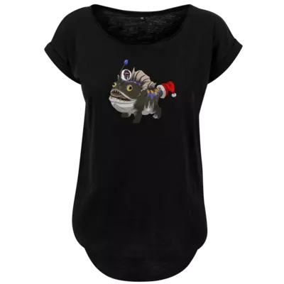 Motiv: Ladies Long Slub Tee - BEAM X-Mas Bulbdog - bestimme auf Wunsch Details wie Produkt, Grösse, Farbe und Position selbst ! Motiv: Ladies Long Slub Tee - BEAM X-Mas Bulbdog