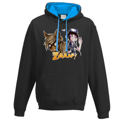 Motiv: Two-Tone Hoodie - Logo1 - bestimme auf Wunsch Details wie Produkt, Grösse, Farbe und Position selbst ! Motiv: Two-Tone Hoodie - Logo1