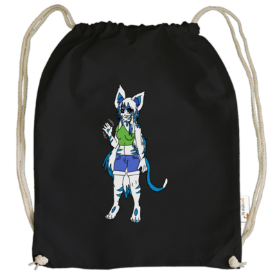 Motiv: Cotton Gymsac - Maskottchen - bestimme auf Wunsch Details wie Produkt, Grösse, Farbe und Position selbst ! Motiv: Cotton Gymsac - Maskottchen