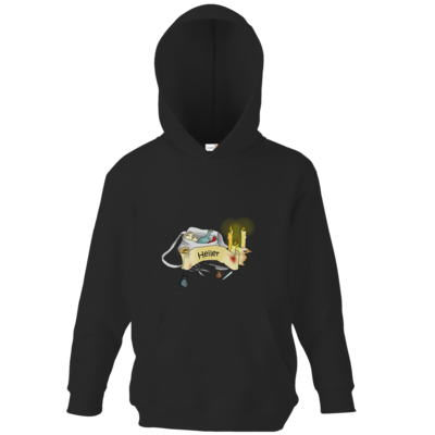 Motiv: Kids Hooded Sweat - Heiler - bestimme auf Wunsch Details wie Produkt, Grösse, Farbe und Position selbst ! Motiv: Kids Hooded Sweat - Heiler