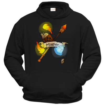 Motiv: Hoodie Classic - Magier - bestimme auf Wunsch Details wie Produkt, Grösse, Farbe und Position selbst ! Motiv: Hoodie Classic - Magier
