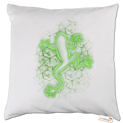 Motiv: Kissen - Frog - bestimme auf Wunsch Details wie Produkt, Grösse, Farbe und Position selbst ! Motiv: Kissen - Frog