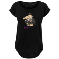 Motiv: Ladies Long Slub Tee - ULF der Gentleman - bestimme auf Wunsch Details wie Produkt, Grösse, Farbe und Position selbst ! Motiv: Ladies Long Slub Tee - ULF der Gentleman